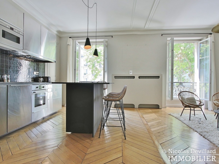 VilliersWagram – Bel haussmannien plein sud et décoration raffinée – 75017 Paris (17)