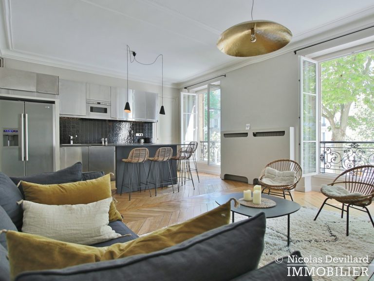 VilliersWagram – Bel haussmannien plein sud et décoration raffinée – 75017 Paris (23)