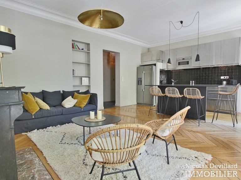 VilliersWagram – Bel haussmannien plein sud et décoration raffinée – 75017 Paris (25)