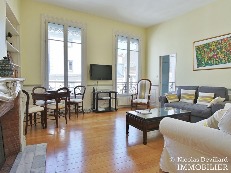 Village de Passy – Grand salon, charme et beaux volumes – 75016 Paris (3)