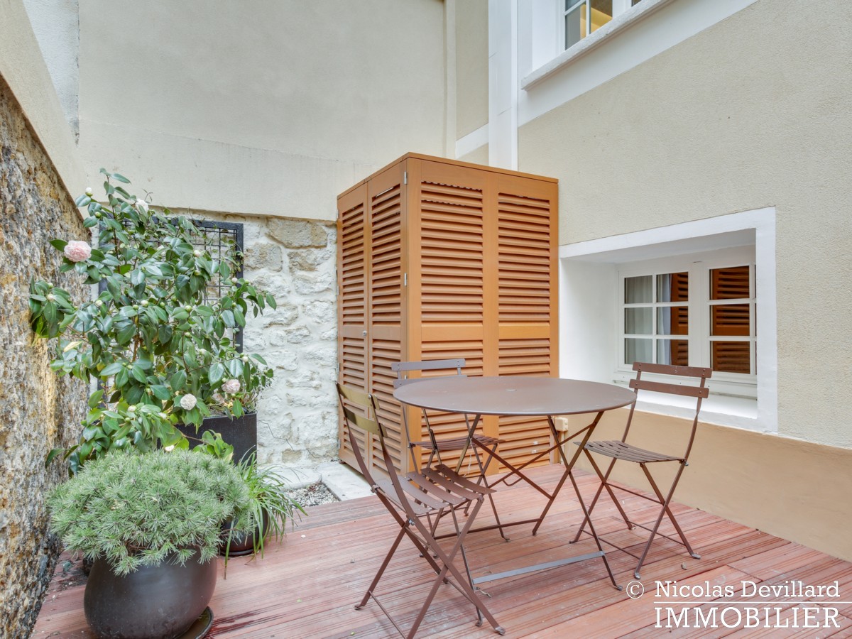 La MuettePompe – Duplex de charme rénové avec patio – 75116 Paris (7)