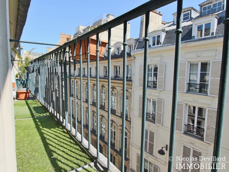 BoëtieMiromesnil – Poutres, lumière et balcon 75008 Paris (4)