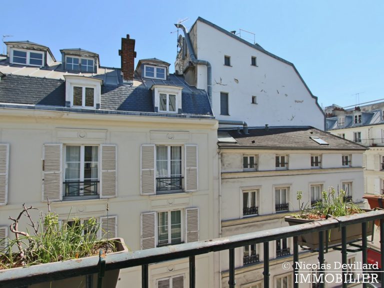 BoëtieMiromesnil – Poutres, lumière et balcon 75008 Paris (6)