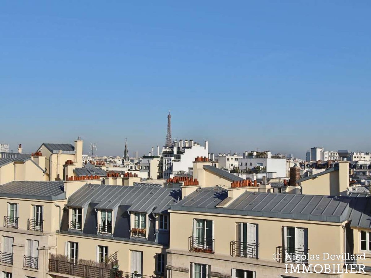 Convention – Dernier étage, terrasse, plein soleil et rénové – 75015 Paris (8)