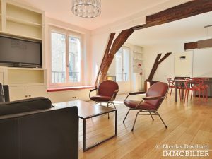 LuxembourgPanthéon – Parquet, poutres et grand salon 75005 Paris (47)
