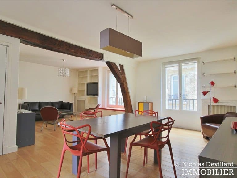 LuxembourgPanthéon – Parquet, poutres et grand salon 75005 Paris (62)