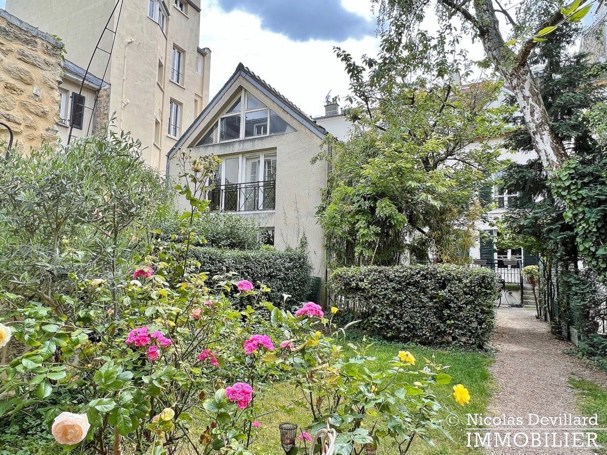 Denfert RochereauAlésia – Maison de charme, au calme et entourée de jardins – 75014 Paris (40)