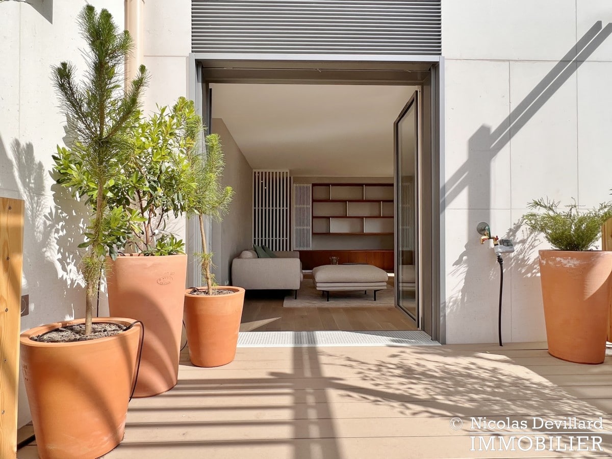 VaugirardConvention – Superbe terrasse sur jardins, au calme et jamais habité – 75015 Paris (83)
