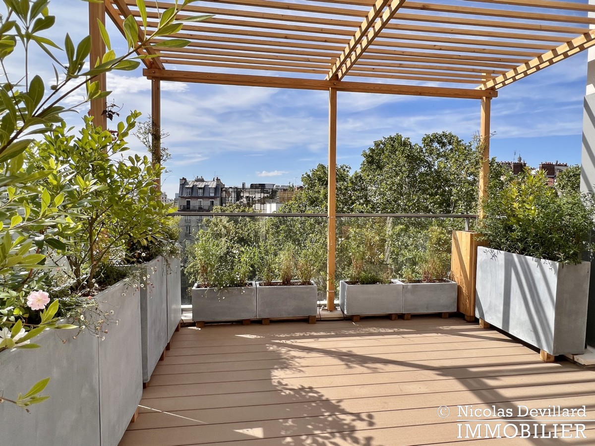 VaugirardConvention – Superbe terrasse sur jardins, au calme et jamais habité – 75015 Paris (85)