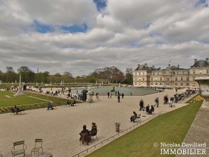 Luxembourg – Très beau classique rénové et orienté plein sud sur jardin – 75005 Paris (10)