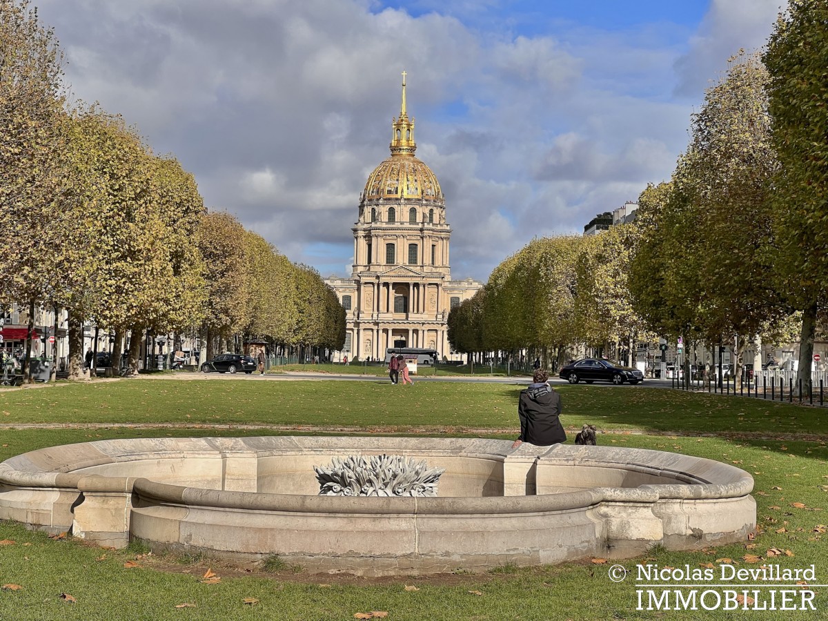 Place de Breteuil – Classique parisien calme et vue dégagée - 75015 Paris (54)
