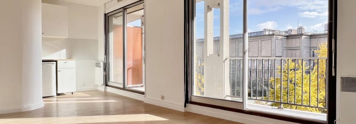 GobelinsArago – Studio avec grand balcon au soleil sur jardin – 75013 Paris (11)