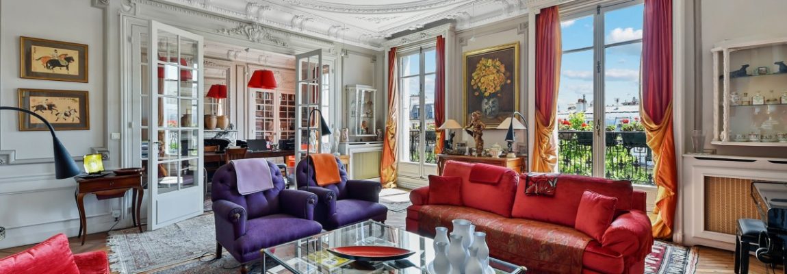 VilliersLévis – Splendide Haussmannien familial en étage élevé avec balcon et vues – 75017 Paris (1)